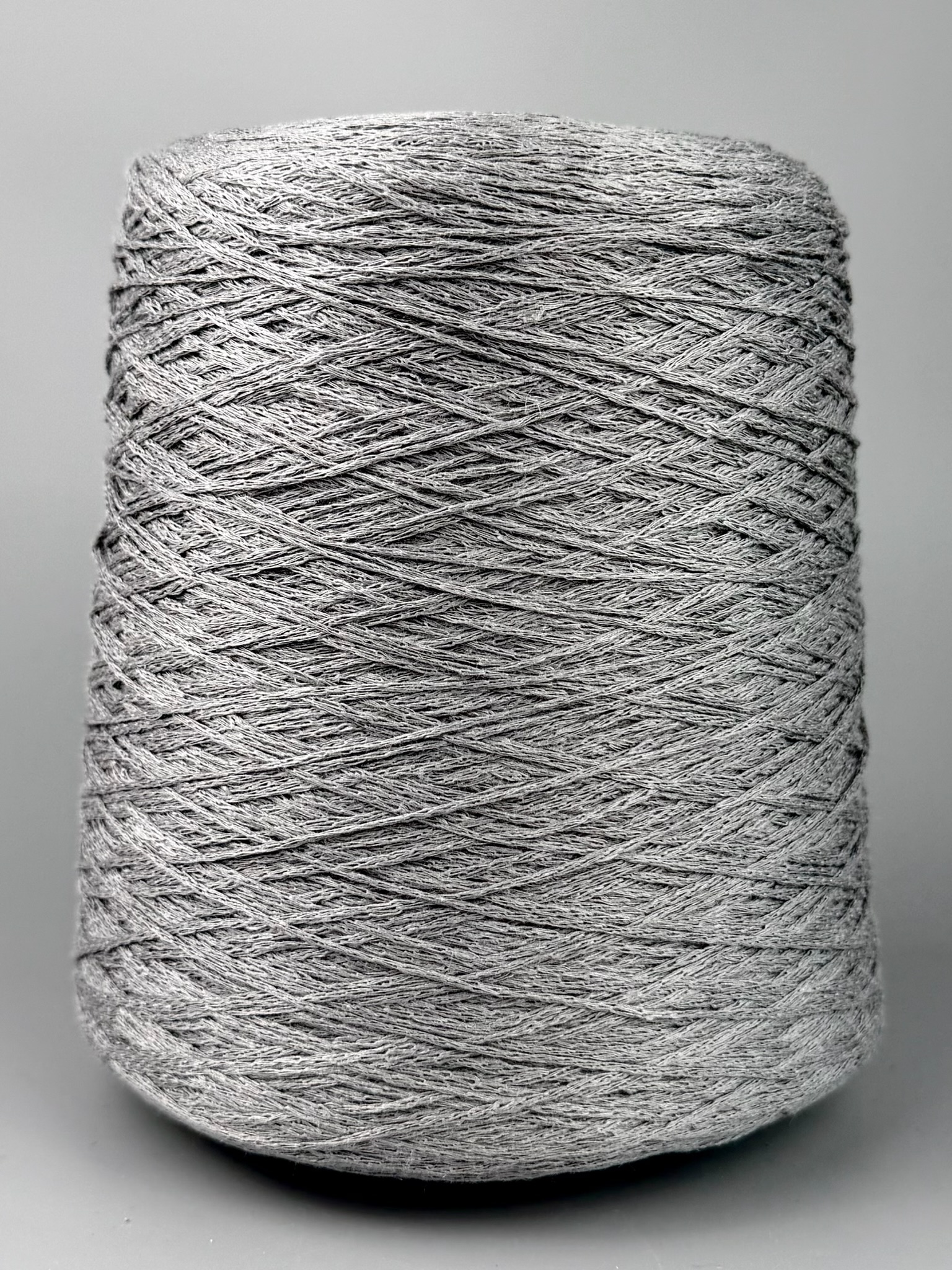 Art. Lino Cordonetto 330 m / 100 g  – 100% Leinen Sommergarn col. Mittelgrau foto 2